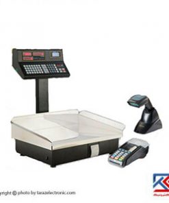 ترازو فروشگاهی مدل 50kg|7500p با نمایشگر اعداد و نمایشگر فارسی و چاپگر