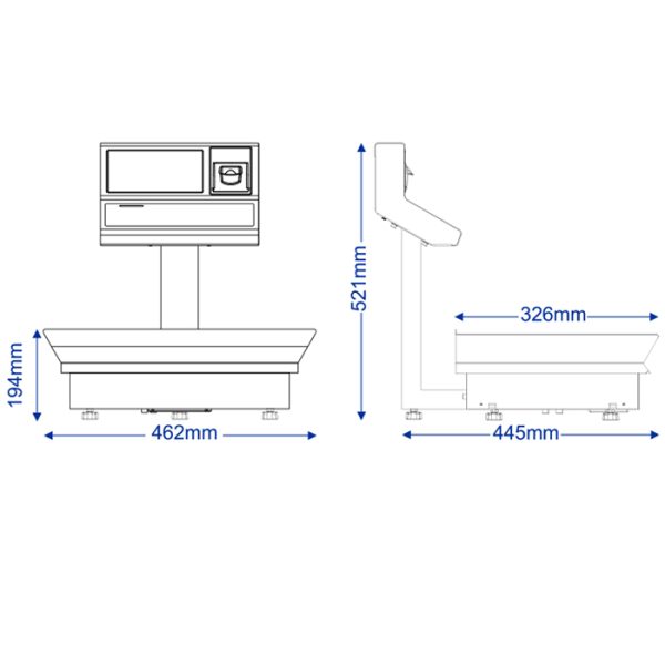 ترازو محک مدل 17000Pro(ظرفیت 50کیلوگرم )