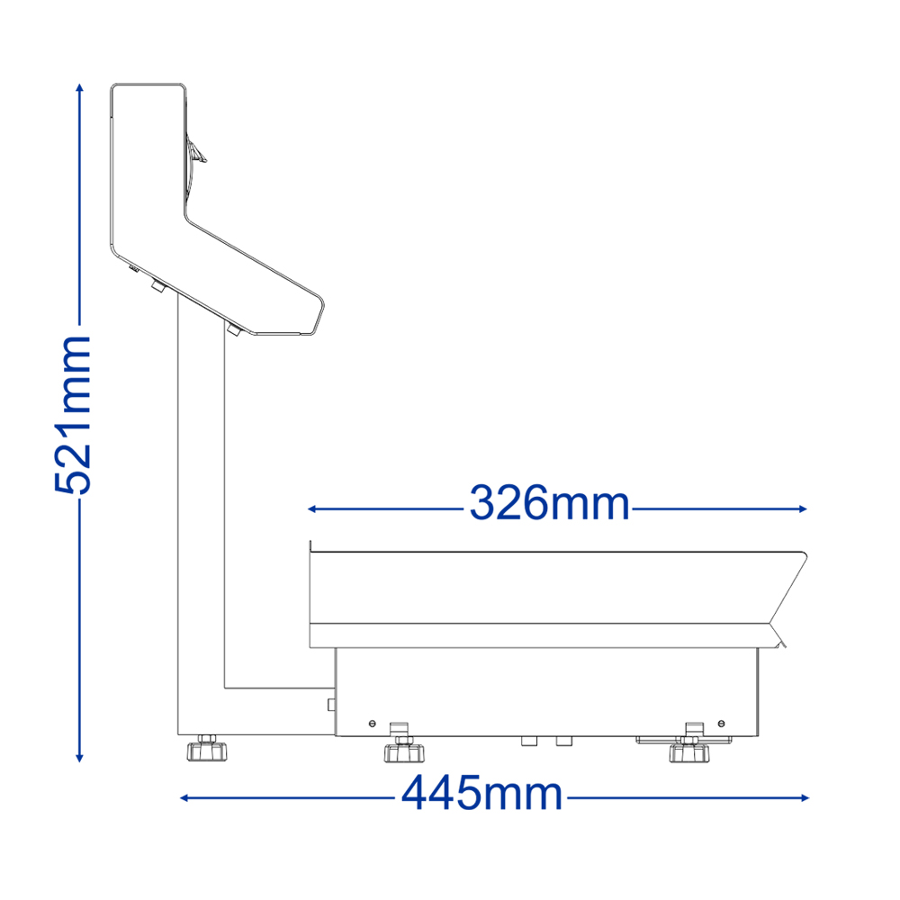 ترازو محک مدل 17000Pro ظرفیت 70کیلوگرم